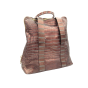 XXL COPPER TURQUOISE Soft ALLIGATOR Belly Skin Handbag Satchel OVER