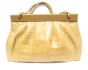 XL Tan Early Skin Shoulder Bag - SUAREZ