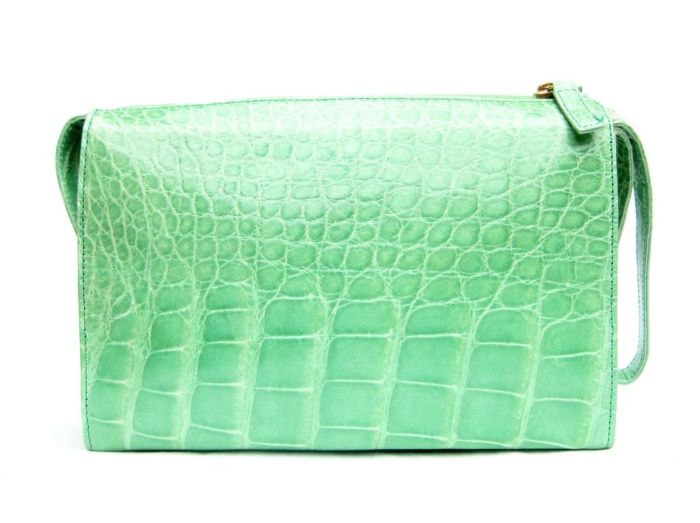 Seafoam GREEN HELENE CLUTCH Bag