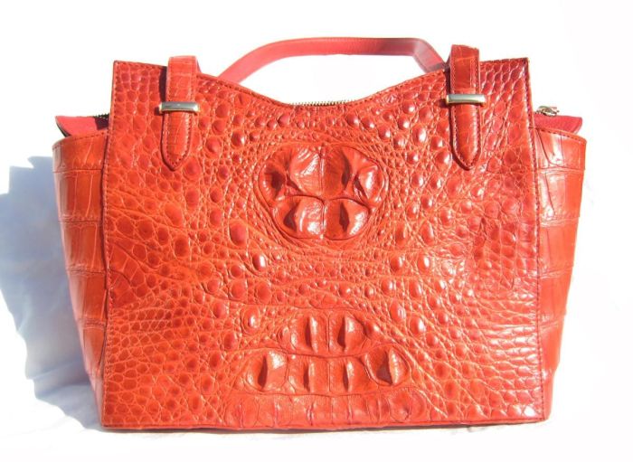 Large Tomato RED Handbag Satchel
