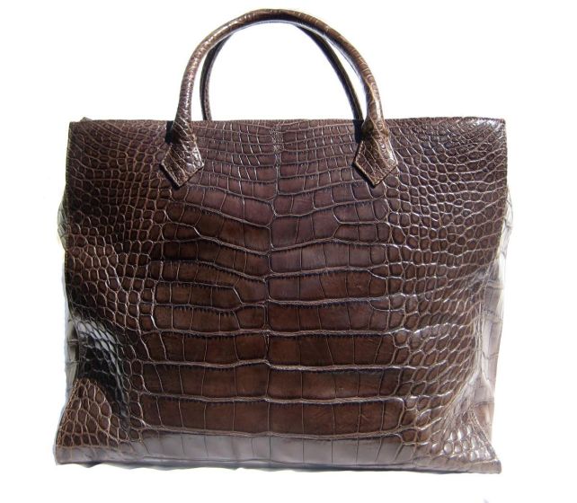 XXL Dark Brown  Travel Bag WEEKENDER - LAURENT EFFEL