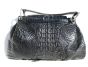 Dramatic Early Black Skin Shoulder Bag