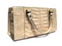 CREAM Buff CROCODILE Belly Skin Handbag