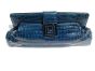 XXL 19" BLUE CLUTCH Shoulder Bag - LAMBERTSON TRUEX