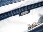 XXL 19" BLUE CLUTCH Shoulder Bag - LAMBERTSON TRUEX