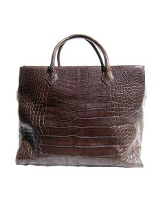 XXL Dark Brown  Travel Bag WEEKENDER - LAURENT EFFEL