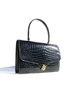 Stunning MARK CROSS Jet Black Handbag